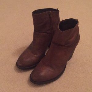 Steve Madden Brown Booties 7.5